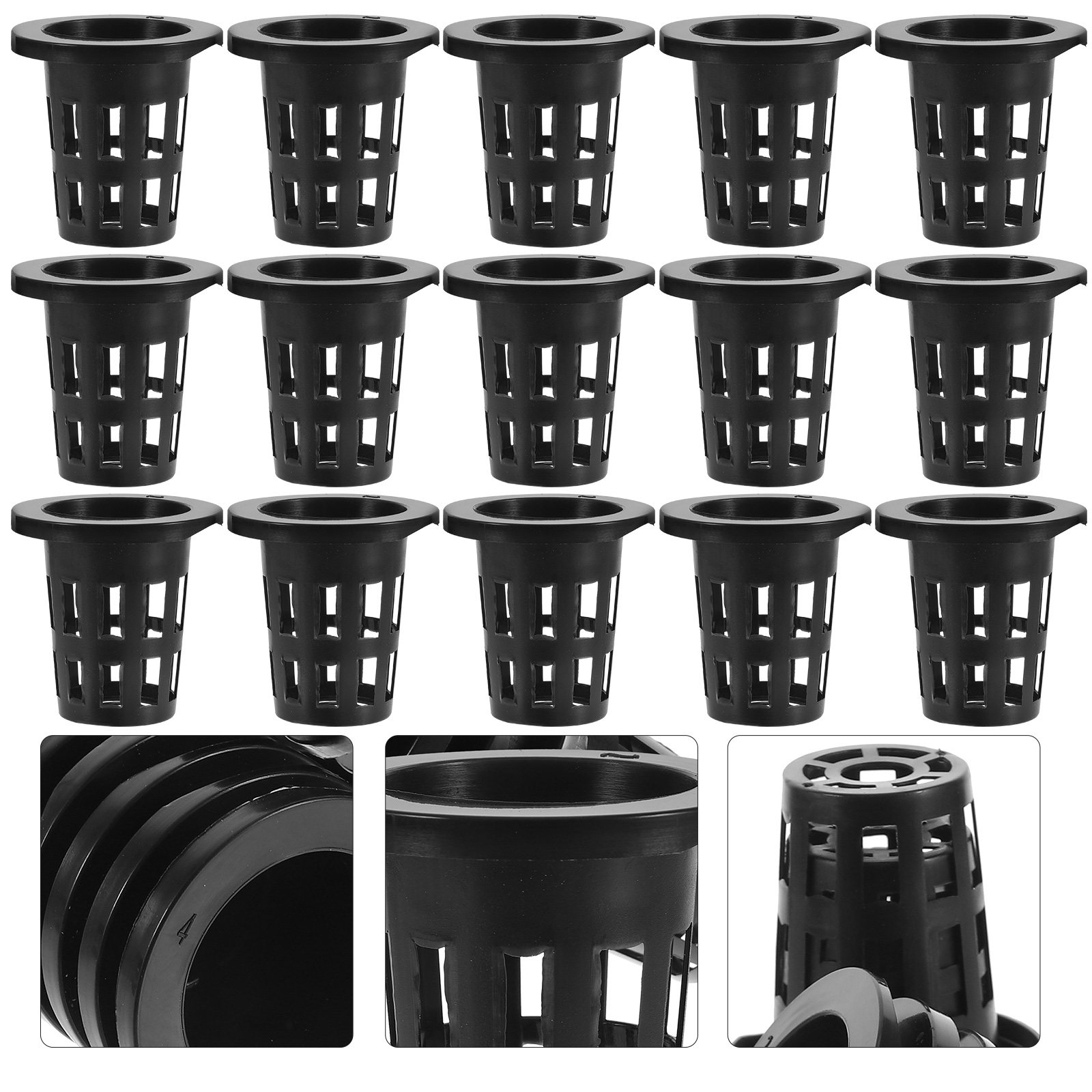 Plant Pot - 50 Adet Plastik Bitki Dikim Sepeti,