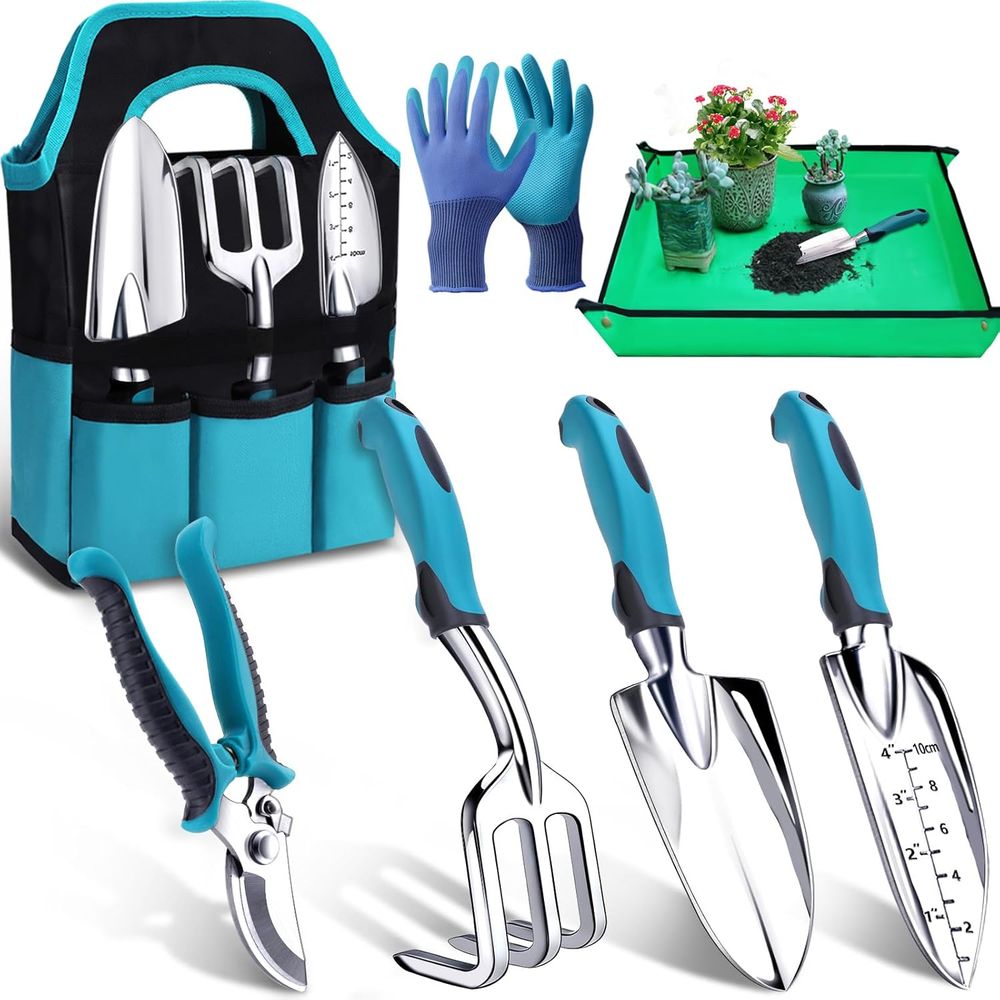 Repotting Mat - Dayanıklı, 7 Parçadan Oluşan Bahçe Aletleri