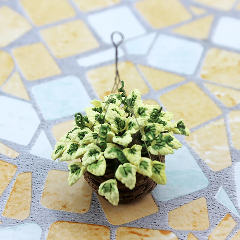 1/12 bebek evi minyatür yeşil  - Terracotta Pot incelemesi ve fiyatı
