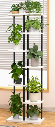 Çok Katlı Metal ve Ahşap Bitki - Indoor Plants incelemesi ve fiyatı