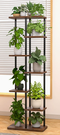 Çok Katlı Metal ve Ahşap Bitki - Indoor Plants incelemesi ve fiyatı