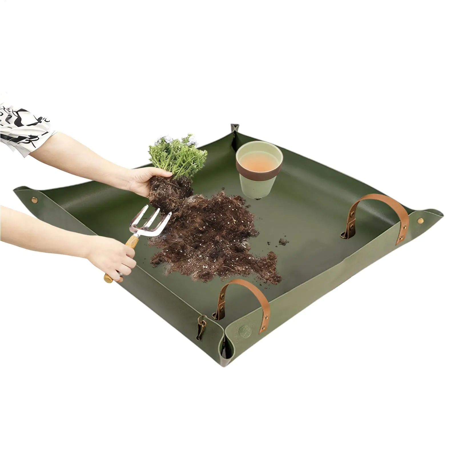 Su Geçirmez, Katlanabilir Saks - Repotting Mat incelemesi ve fiyatı