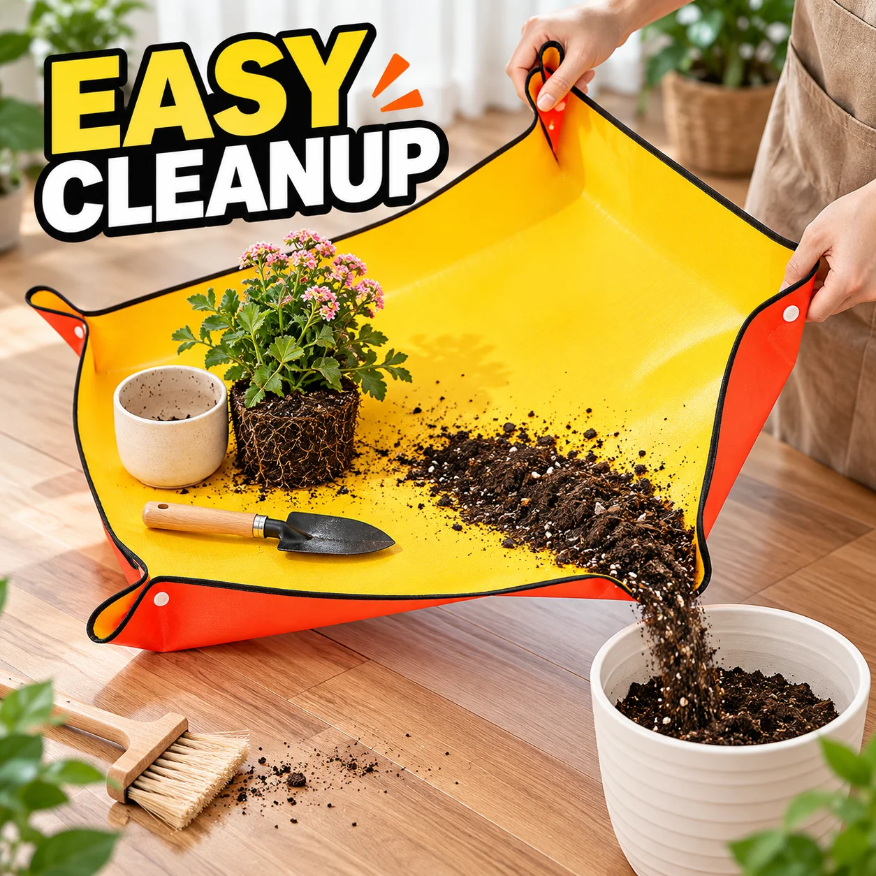 Su Geçirmez Bahçe Saksı Dönüşt - Repotting Mat incelemesi ve fiyatı
