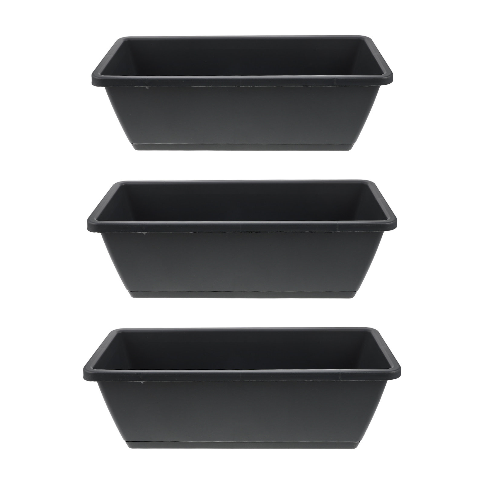 3'lü Dikdörtgen Reçine Saksı S - Succulent Set incelemesi ve fiyatı